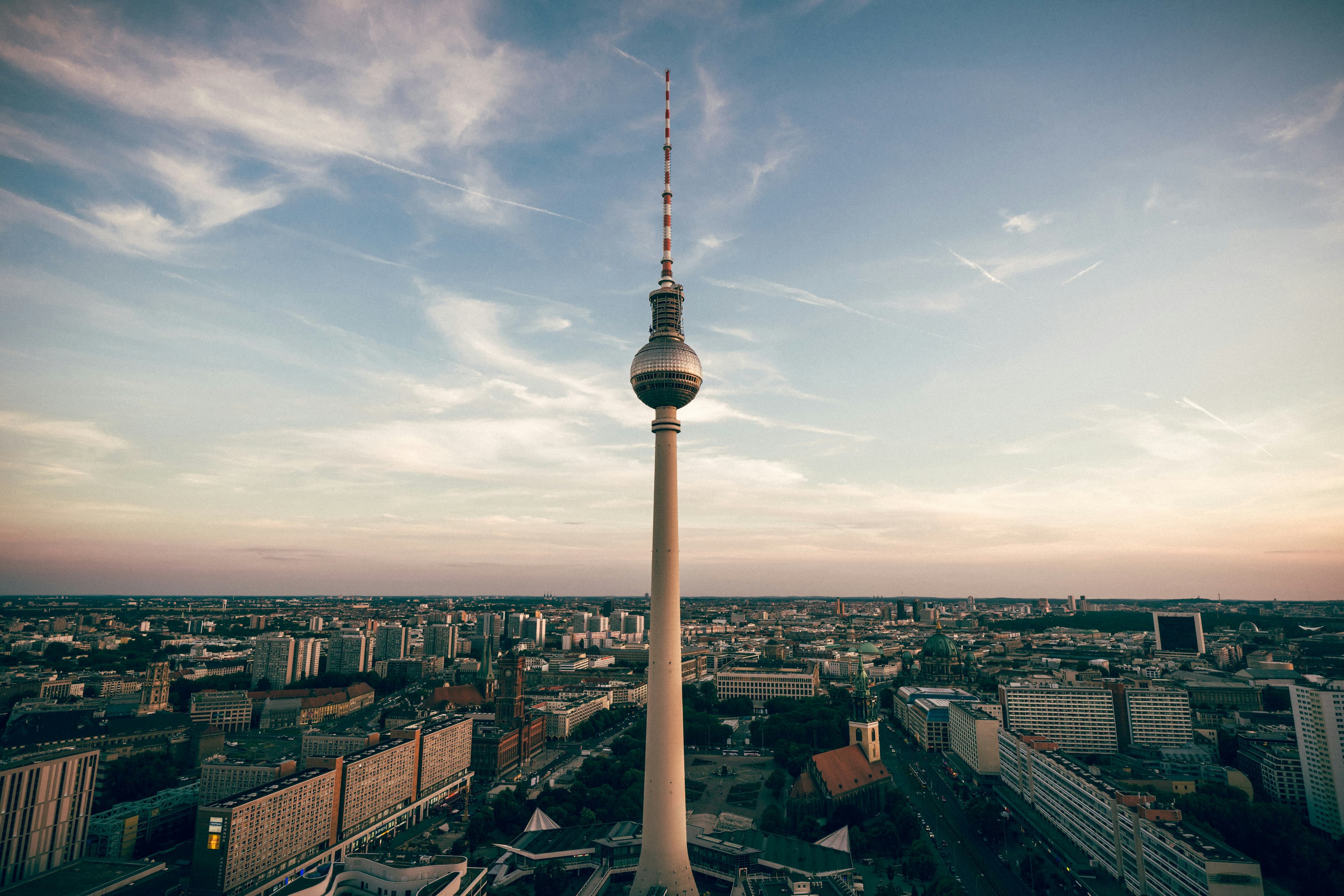Berlin city skyline